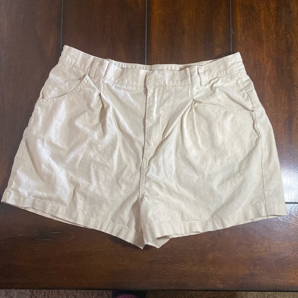 SHEIN Pants - Shein Shorts Linen Size L High Waist